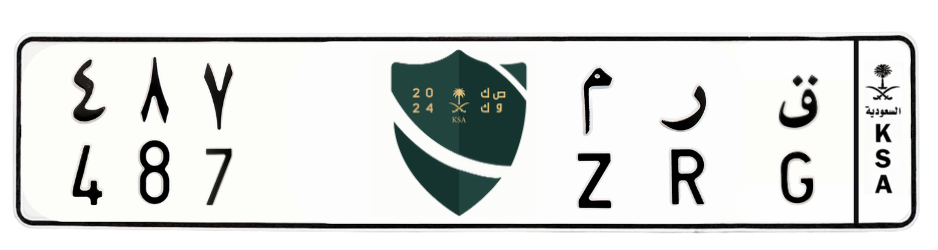 لوحة ق ر م 487